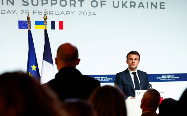 Troupes occidentales en Ukraine : les Européens réticents à l'idée esquissée par Macron