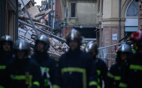 Un vieil immeuble du centre de Toulouse s'effondre, pas de victimes recensées
