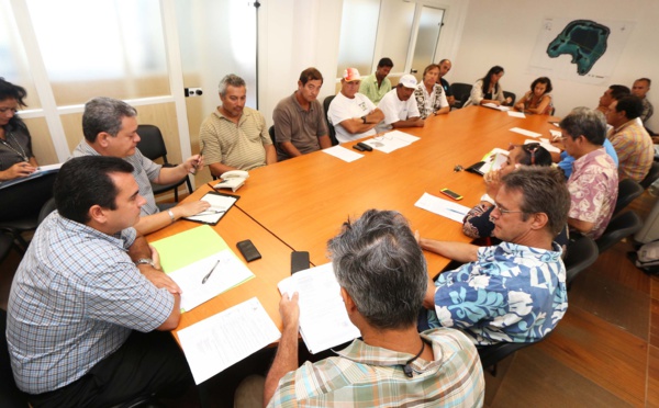 Première réunion du comité de gestion de l’espace maritime de l’atoll de Tetiaroa