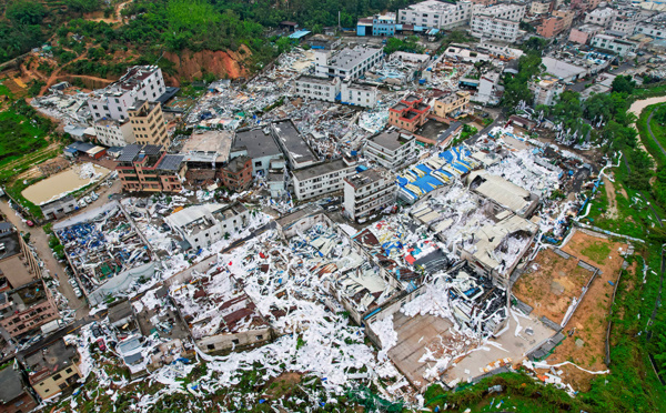 Chine: une tornade fait cinq morts dans le coeur manufacturier du pays
