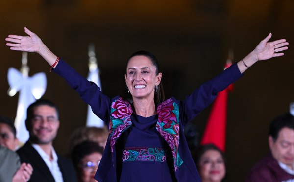 Claudia Sheinbaum devient la première femme présidente du Mexique
