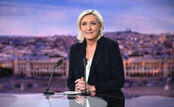 Le Pen prête à ne pas présenter de candidats RN face à des LR pour "faire le rassemblement"