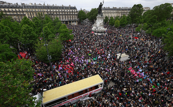 Législatives: la France anti-RN dans la rue