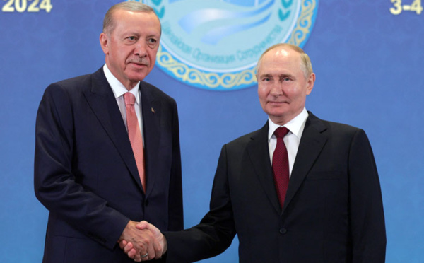 Xi, Poutine et Erdogan au Kazakhstan pour un sommet entendant contrer l'Occident