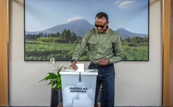 Rwanda: Kagame réélu président pour un 4e mandat, avec 99,18% des voix