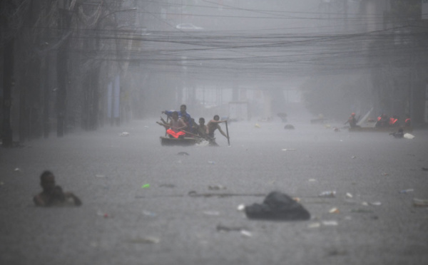 Le typhon Gaemi touche terre en Chine après avoir fait quatre morts à Taïwan, six marins portés disparus