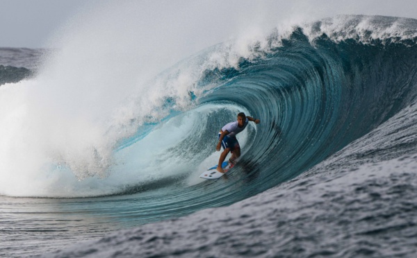 Kauli Vaast aura fort à faire mais le surfeur de vairao possède toutes les armes pour jouer l'or. (crédit photo : ISA) 