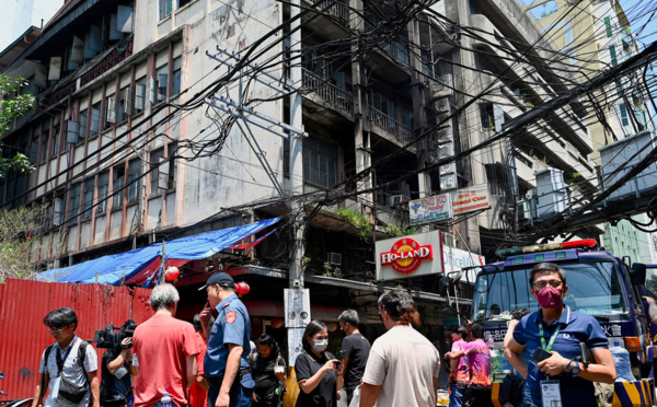 Philippines: au moins 11 morts dans un incendie dans le quartier chinois de Manille