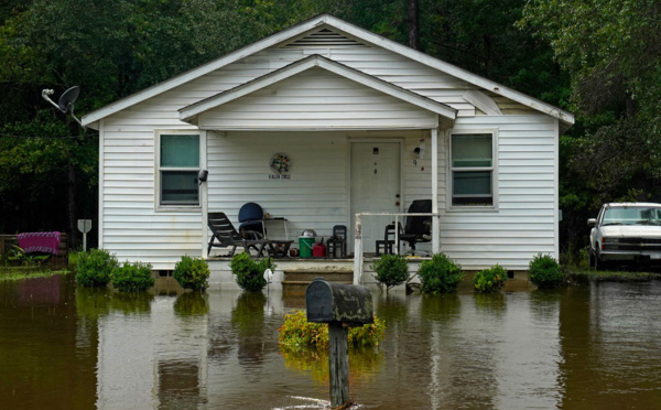 La tempête Debby touche terre une 2e fois aux Etats-Unis