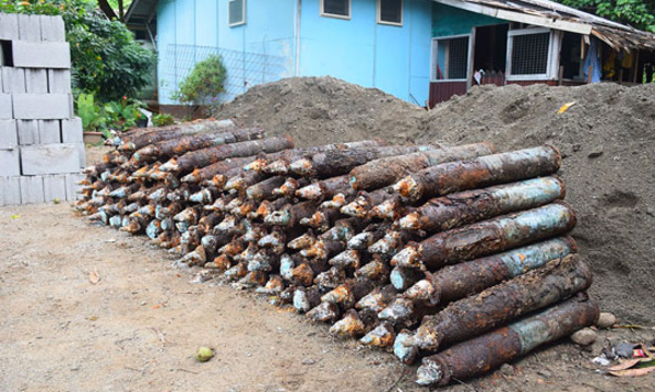 Îles Salomon: des munitions de la Deuxième Guerre mondiale découvertes près d'une école