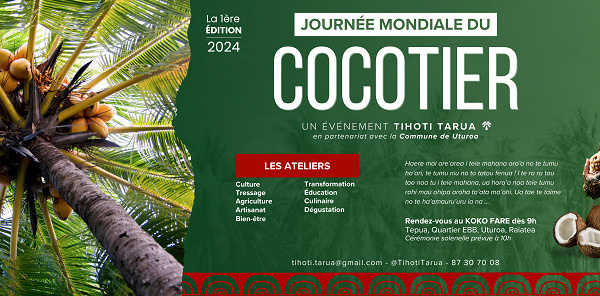 Une journée pour célébrer le cocotier