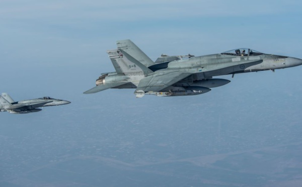 Première mission de l'aviation australienne au-dessus de la Syrie