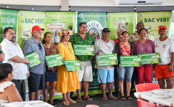 Punaauia et Papeete, les bons élèves des Tortues de cœur