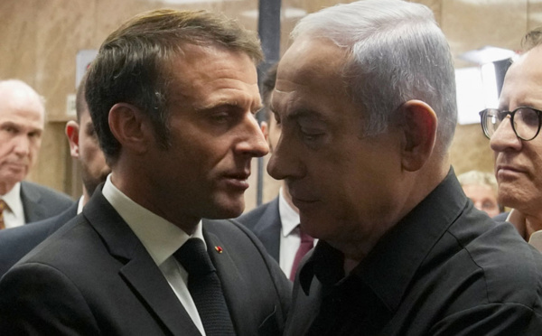 "Le temps du cessez-le-feu est venu", dit Macron à Netanyahu, qui lui demande du soutien