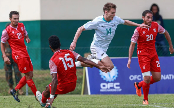 Tahiti s’incline 3-0 face à la Nouvelle-Zélande