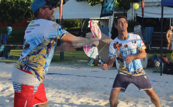 Beach tennis-Compétition internationale au Parc Paofai