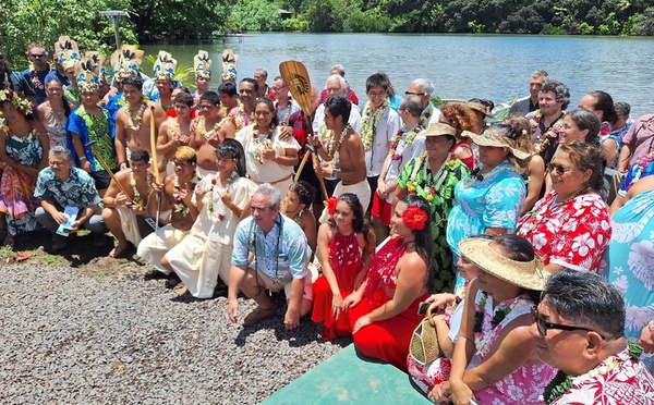 Terehēamanu pose la première pierre de son projet de territoire