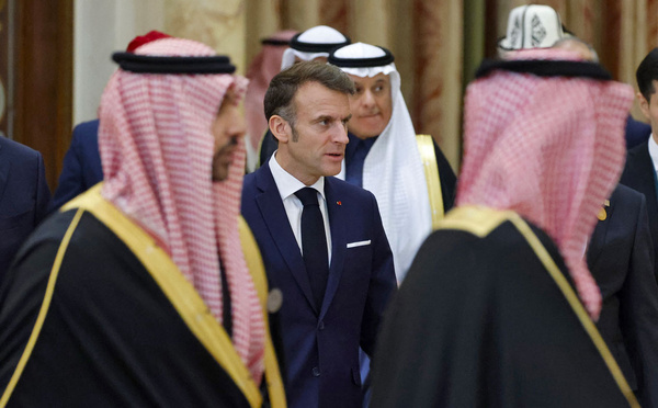 La France est un "partenaire fiable", martèle Macron depuis Ryad