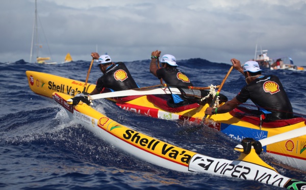Hawaiki Nui Va'a: Shell remporte la deuxième étape