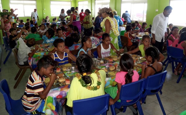 Cantine scolaire : les bénéficiaires du RST ont droit à une aide de 500 Fcfp par repas