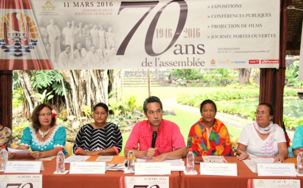 L'assemblée de Polynésie française fêtera ses 70 ans le 11 mars