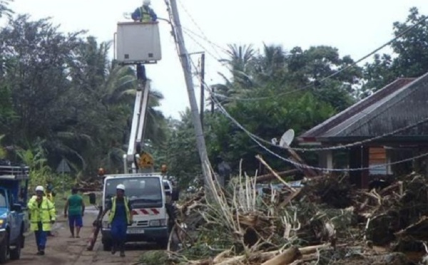 Intempéries aux Australes : encore plusieurs centaines de foyers sans électricité (MàJ)