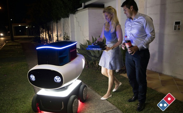 Domino's va tester un robot livreur de pizzas en Nouvelle-Zélande