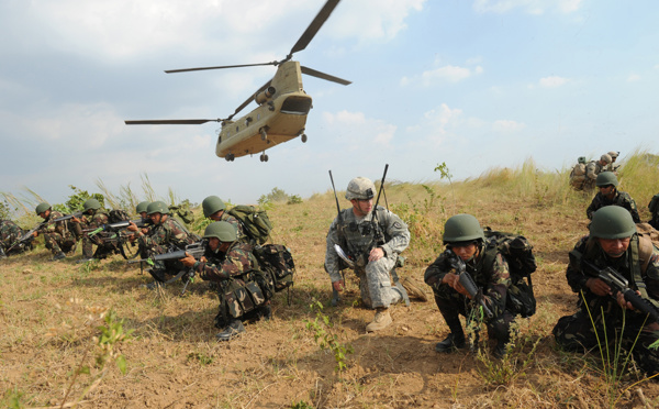 Exercices militaires Manille/Washington, mise en garde chinoise