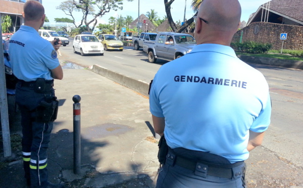 La gendarmerie multiplie les contrôles aux entrées de Papeete