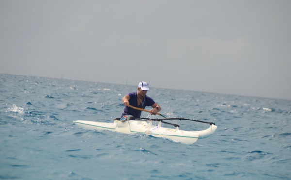 Makemo : Bruno Mao, vainqueur de la Tapuhoe Race