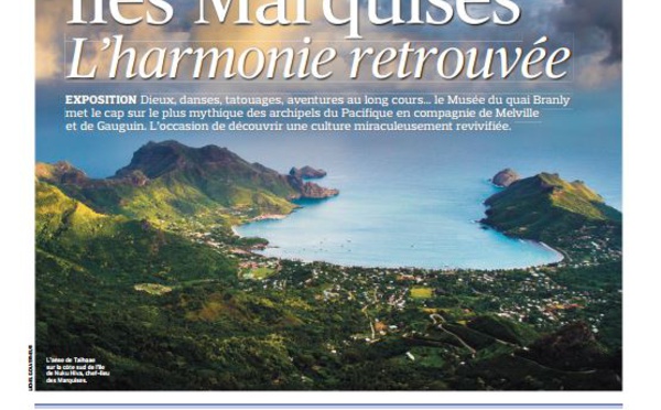 Les Marquises à l'honneur dans le Figaro ce week-end