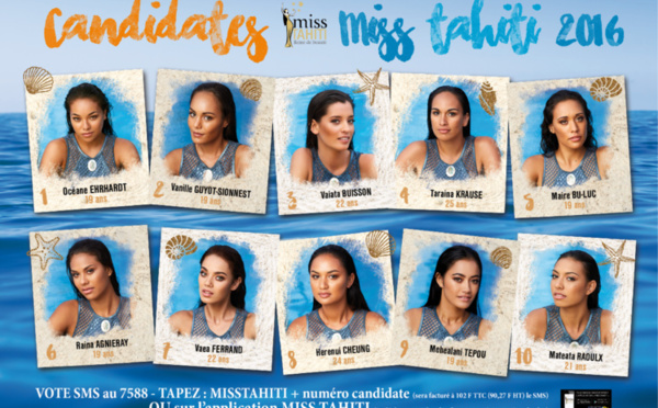 Le gala, un rendez-vous important pour les candidates de Miss Tahiti