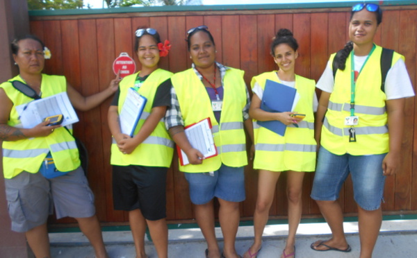 La population recensée à Moorea par la commune