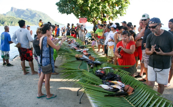 Nelson Lefoc gagnant du concours à Huahine 