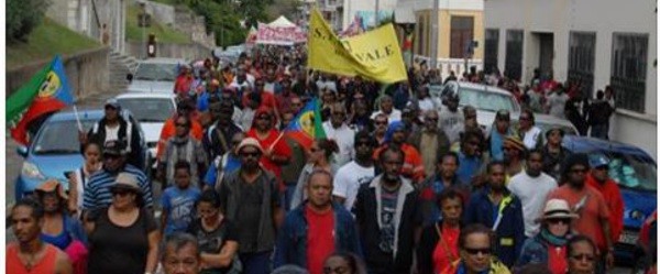 Manifestation dans Nouméa contre la discrimination des jeunes Kanak à l’emploi