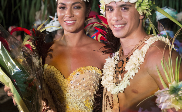 Maheana Dauphin et Jordan Paofai élus Miss et Mister Mini Heiva 2016 de l'Intercontinental