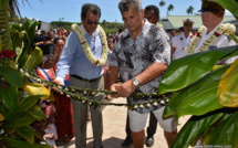 Teva i Uta : émotion et joie pour l'inauguration du collège "Tinomana Ebb"