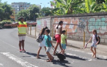 Papeete : des agents "sécurité école" à la sortie des classes