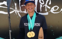 Tuki Tissot, 17 ans, se fait remarquer aux Pacific Paddle Game en Californie