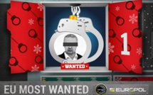 Europol lance un calendrier de l'avent pour les criminels recherchés