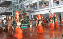 [IMAGES] Noël à l'hôpital : Hei Tahiti met du baume au cœur des patients