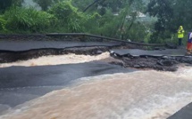 inondations à Taapuna : la route rouverte à la circulation