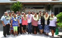 Le comité syndical du SIVMTG des Tuamotu-Gambier réuni à Makemo.