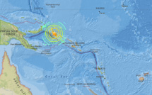 Séisme près de la Papouasie-Nouvelle-Guinée