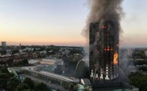Londres: 58 personnes considérées mortes dans l'incendie de la tour Grenfell