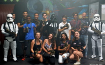 Ouverture d'un laser game à Tahiti