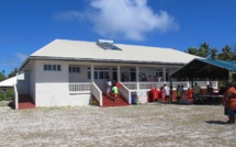 Inauguration de la nouvelle cantine scolaire de Tikehau