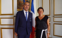 Marcel Tuihani rencontre la ministre des Outremer