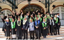 Cérémonie de graduation de la promotion Tahiti Infos de l'ECT