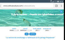 Cefiulavoiture, un nouveau site de covoiturage polynésien